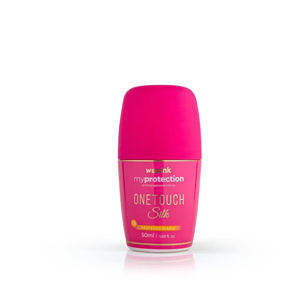 Desodorante Antitranspirante Roll-on One Touch Silk 50ml - Wepink - Imagem 4