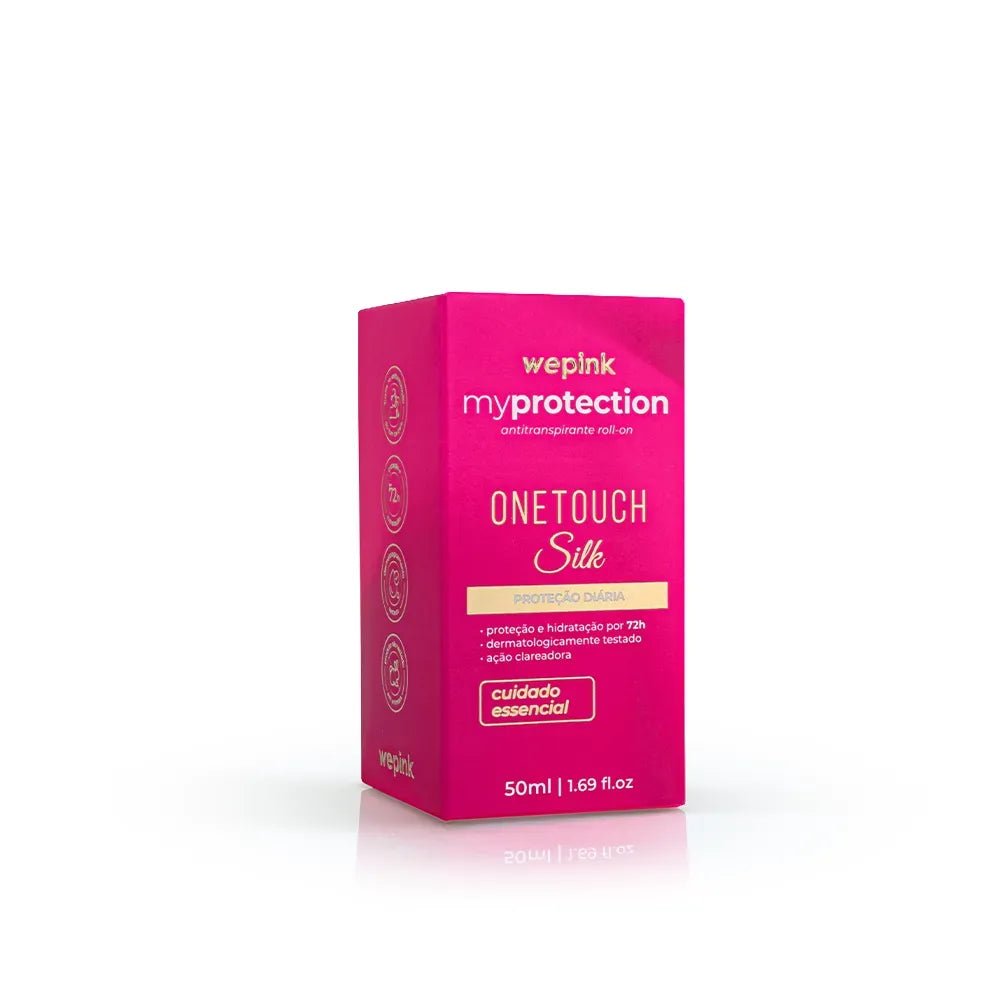Desodorante Antitranspirante Roll-on One Touch Silk 50ml - Wepink - Imagem 5