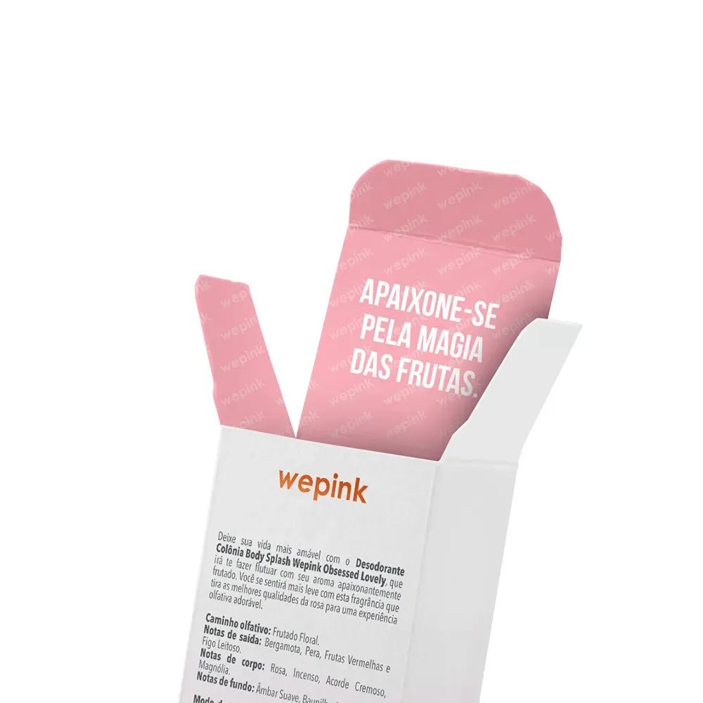 Body Splash Obsessed Lovely Desodorante Colônia 200ml - Wepink - Imagem 5