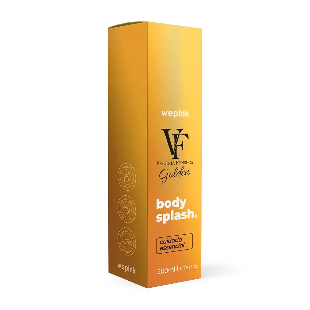 Body Splash VF Golden Desodorante Colônia 200ml - Wepink - Imagem 5