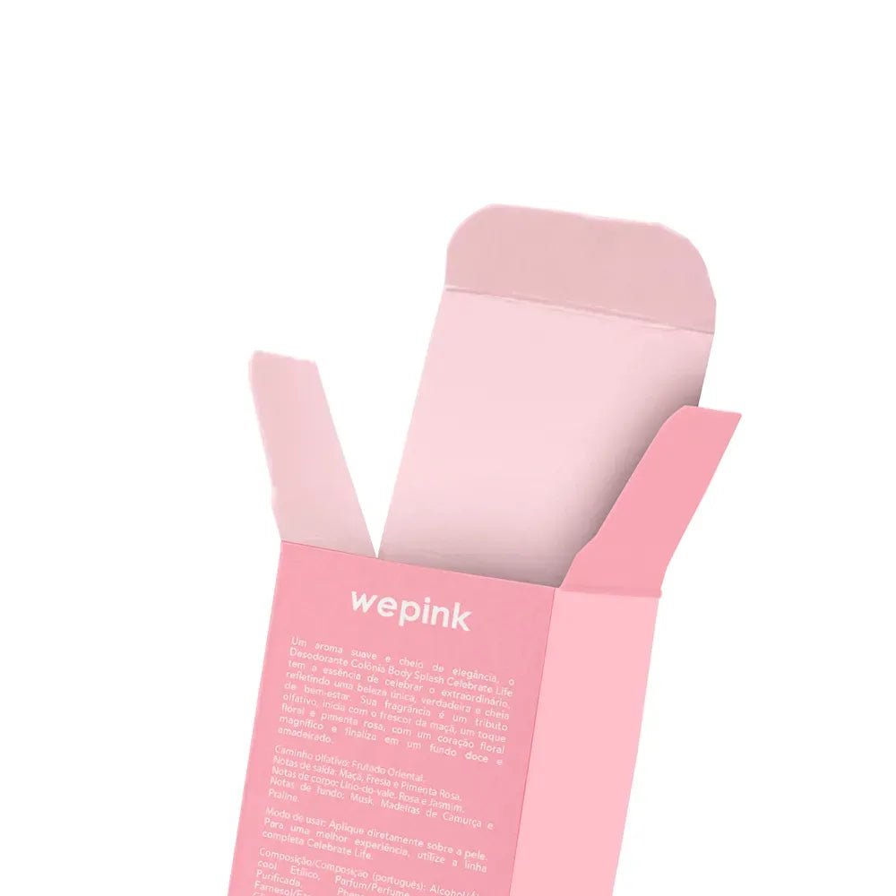Body Splash Celebrate Life Desodorante Colônia 200ml - Wepink - Imagem 5