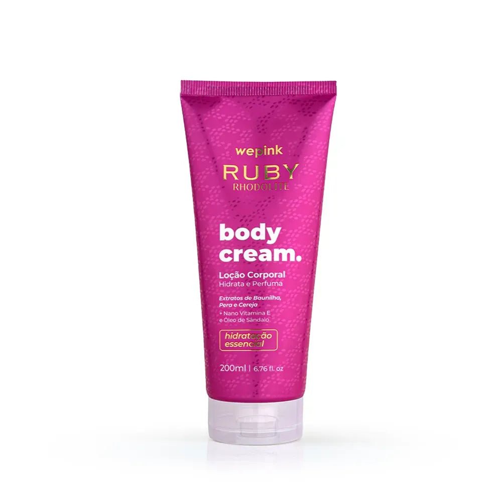 Body Cream Ruby Rhodolite Desodorante Hidratante 200ml - Wepink - Imagem 4