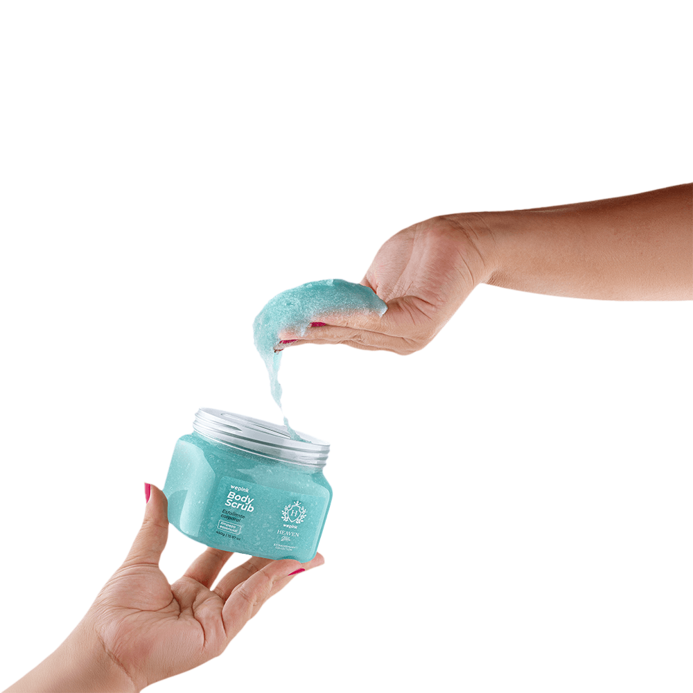 Body Scrub Heaven Blue Esfoliante Corporal 450gr - Wepink - Imagem 2