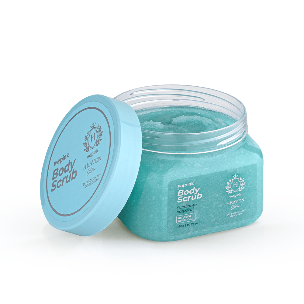 Body Scrub Heaven Blue Esfoliante Corporal 450gr - Wepink - Imagem 3