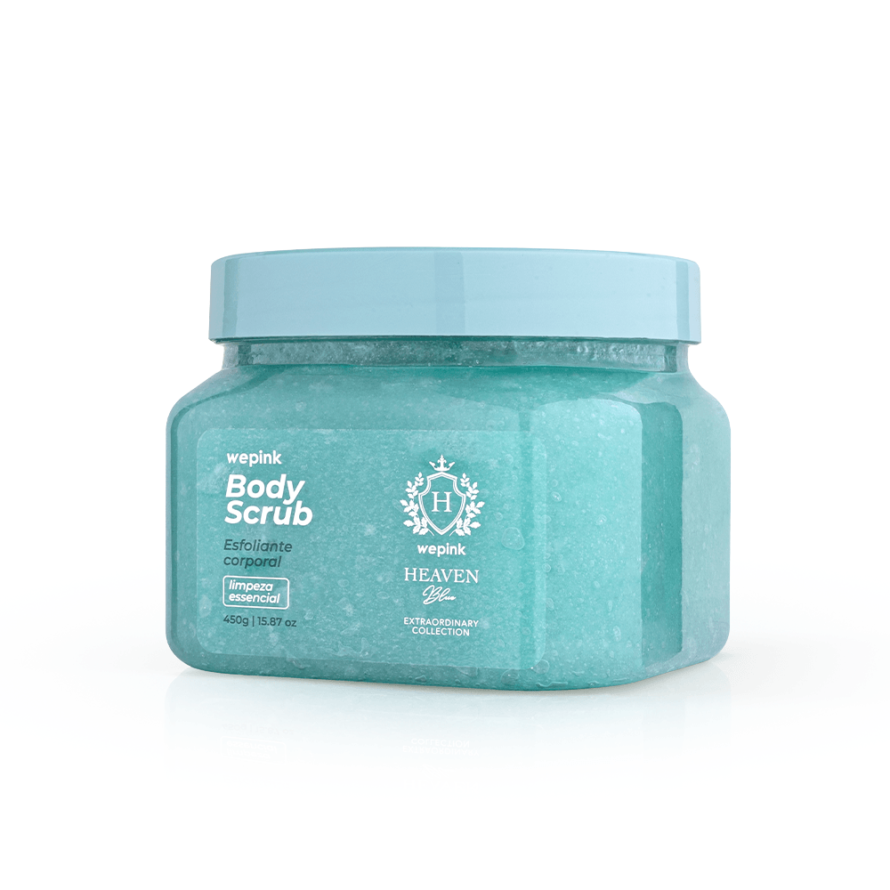 Body Scrub Heaven Blue Esfoliante Corporal 450gr - Wepink - Imagem 4