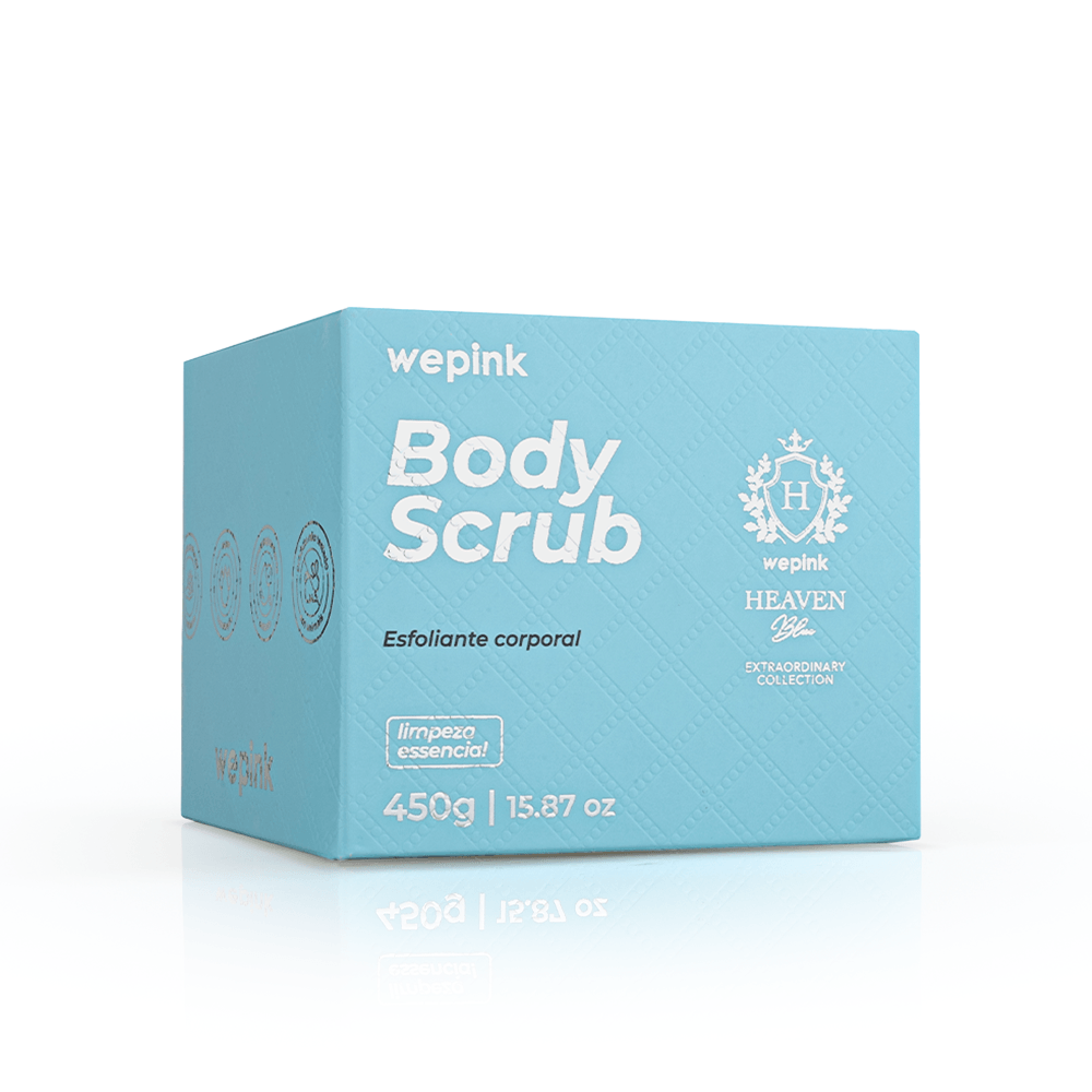 Body Scrub Heaven Blue Esfoliante Corporal 450gr - Wepink - Imagem 5