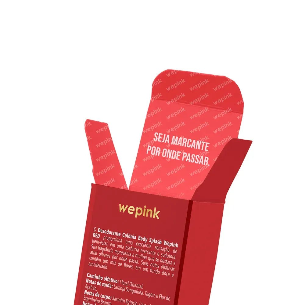 Body Splash Red Desodorante Colônia 200ml - Wepink - Imagem 5
