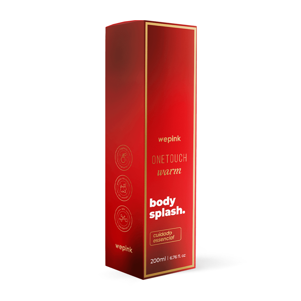 Body Splash One Touch Warm Desodorante Colônia 200ml - Wepink - Imagem 4