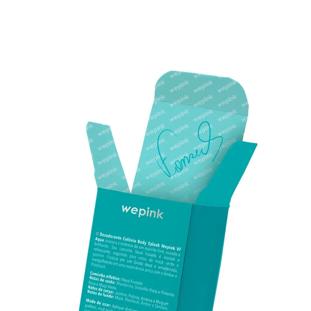 Body Splash VF Aqua Desodorante Colônia 200ml - Wepink - Imagem 5