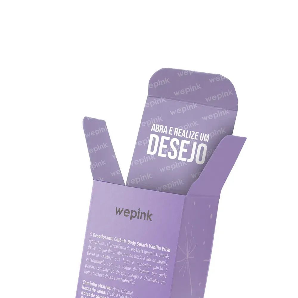 Body Splash Vanilla Wish Desodorante Colônia 200 ml - Wepink - Imagem 5