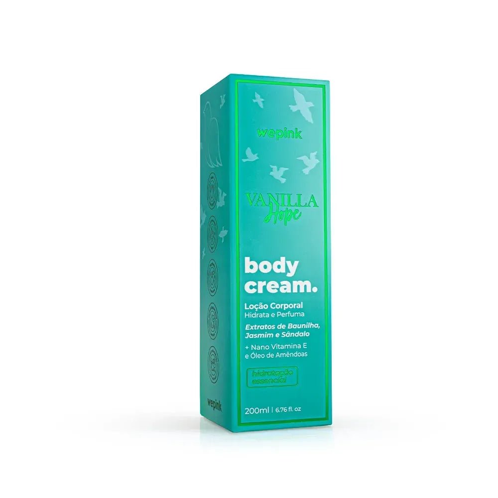 Body Cream Vanilla Hope Desodorante Hidratante 200ml - Wepink - Imagem 5