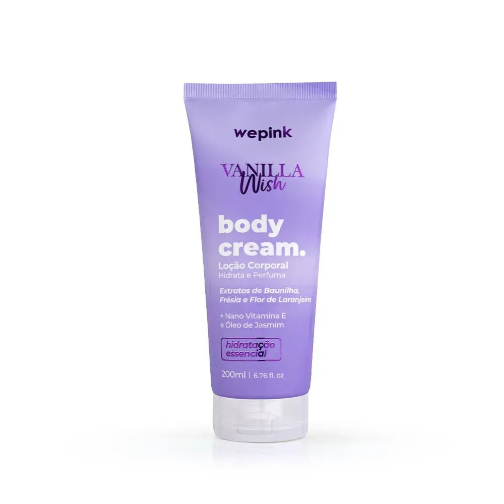 Body Cream Vanilla Wish Desodorante Hidratante 200ml - Wepink - Imagem 4
