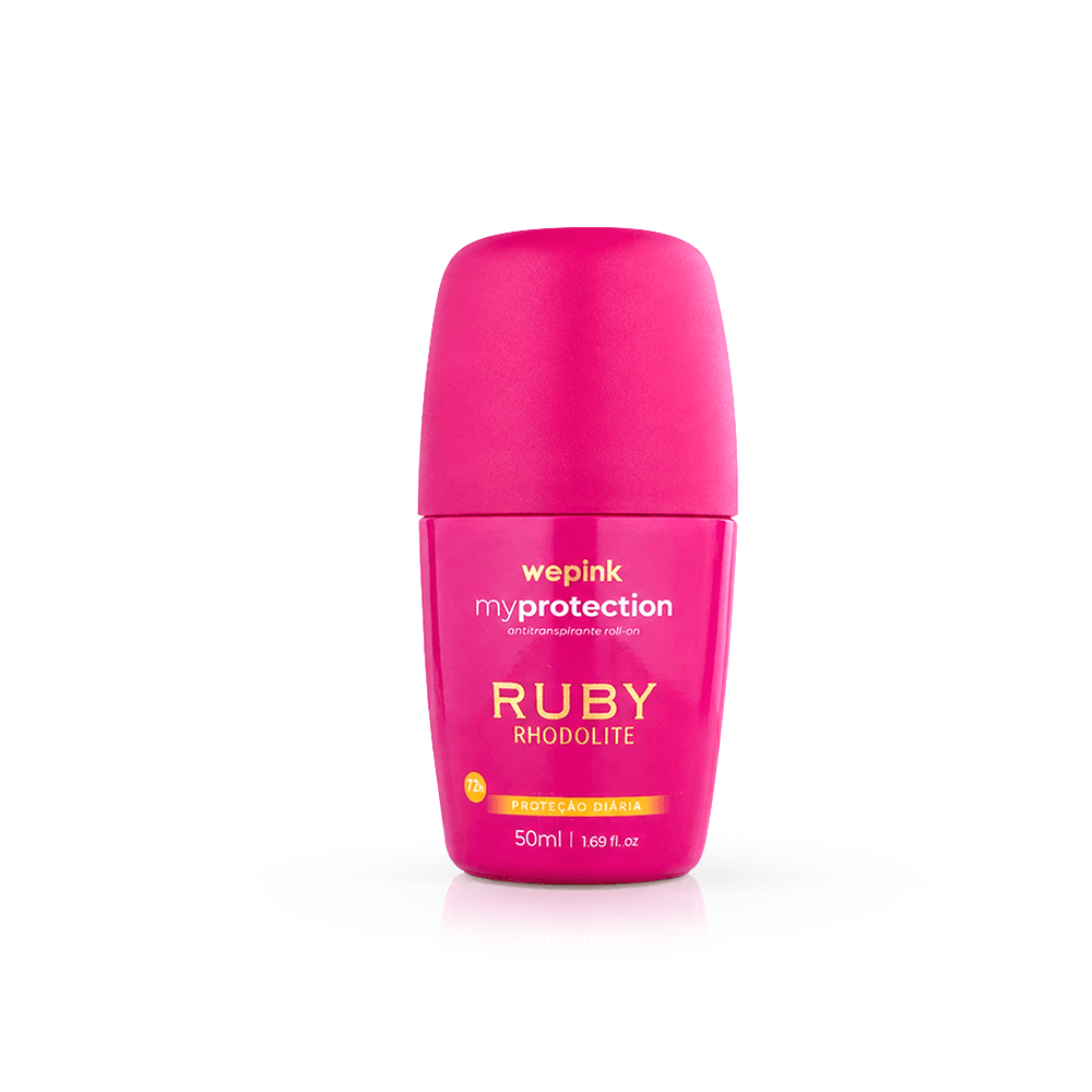 Desodorante Antitranspirante Roll-on Ruby Rhodolite 50ml - Wepink - Imagem 4