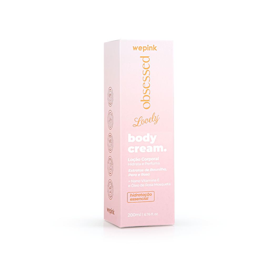 Body Cream Obsessed Lovely Desodorante Hidratante 200ml - Wepink - Imagem 5