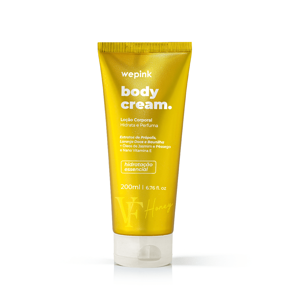 Body Cream VF Honey Desodorante Hidratante 200ml - Wepink - Imagem 3