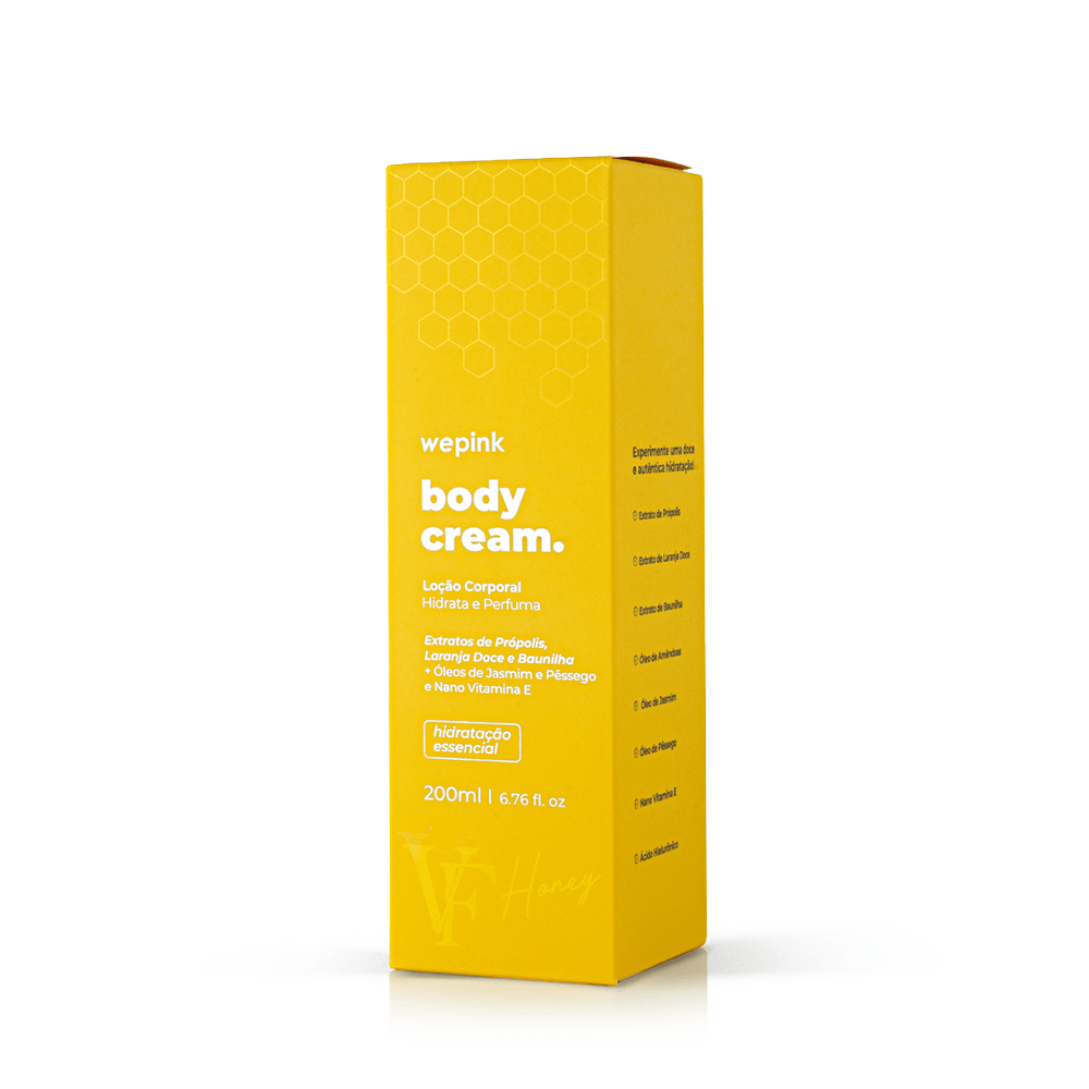 Body Cream VF Honey Desodorante Hidratante 200ml - Wepink - Imagem 5
