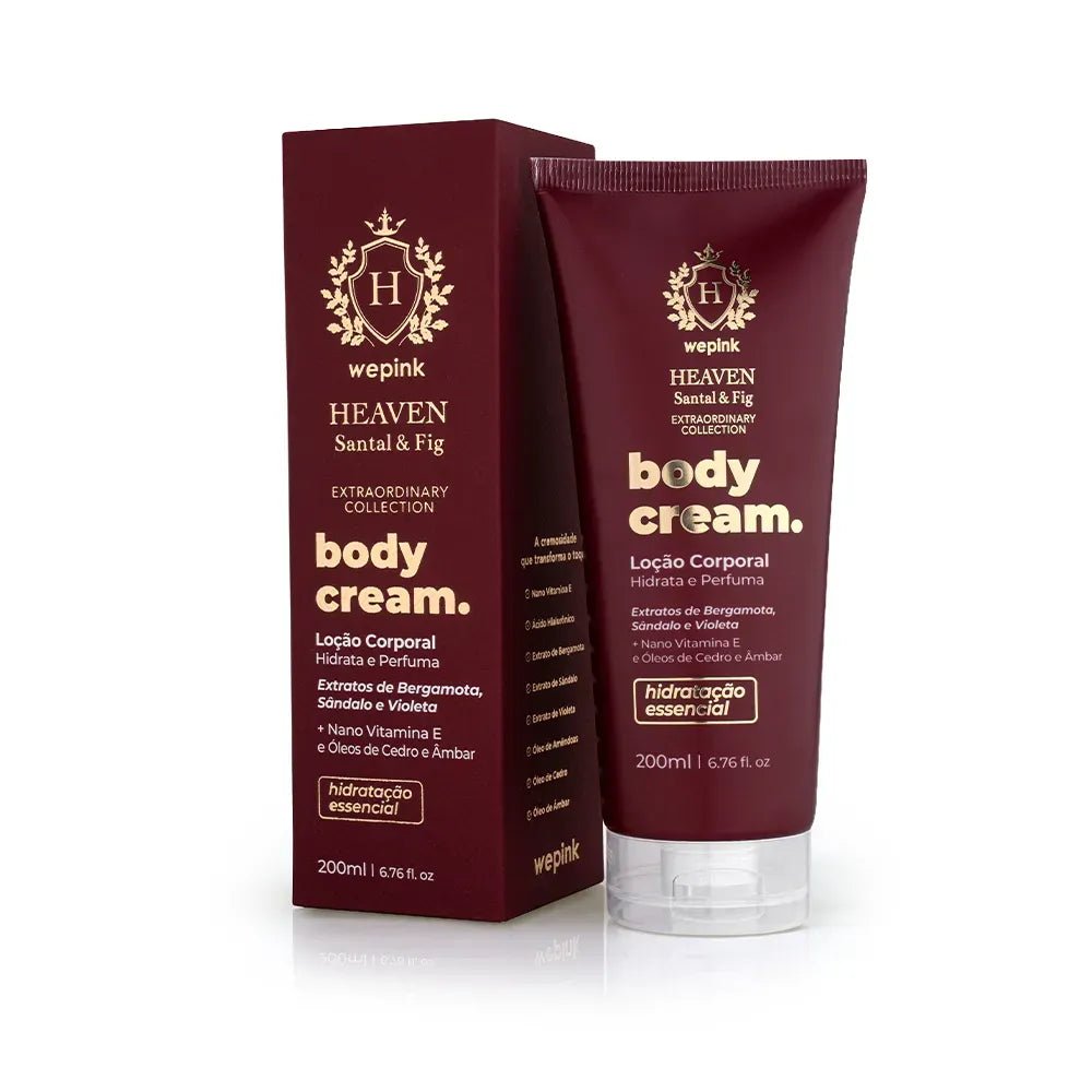 Body Cream Heaven Santal & Fig Desodorante Hidratante 200ml - Wepink