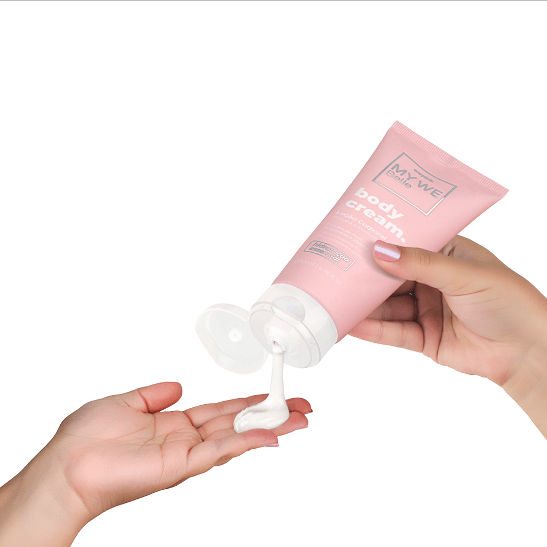 Body Cream My We Belle Desodorante Hidratante 200ml - Wepink - Imagem 4