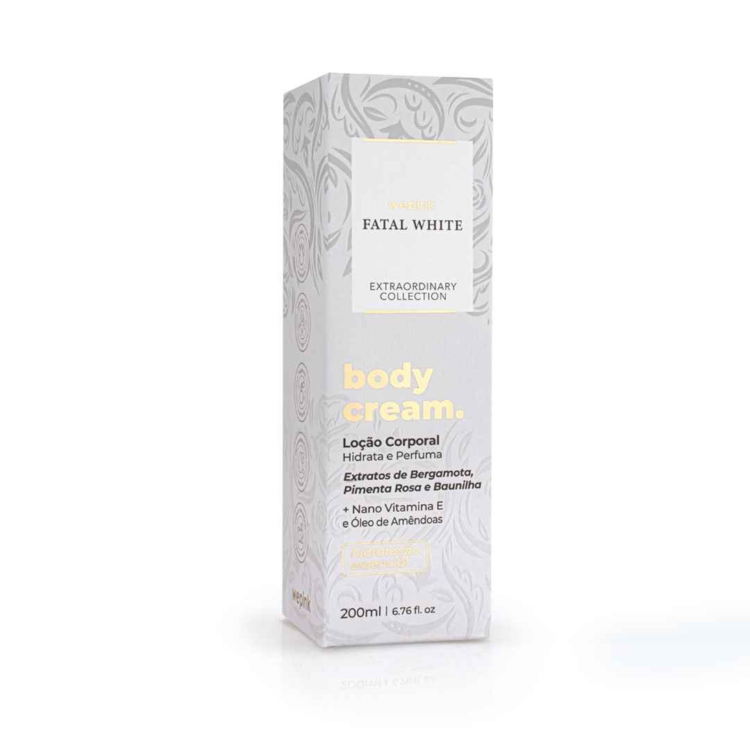Body Cream Fatal White Desodorante Hidratante 200ml - Wepink - Imagem 5