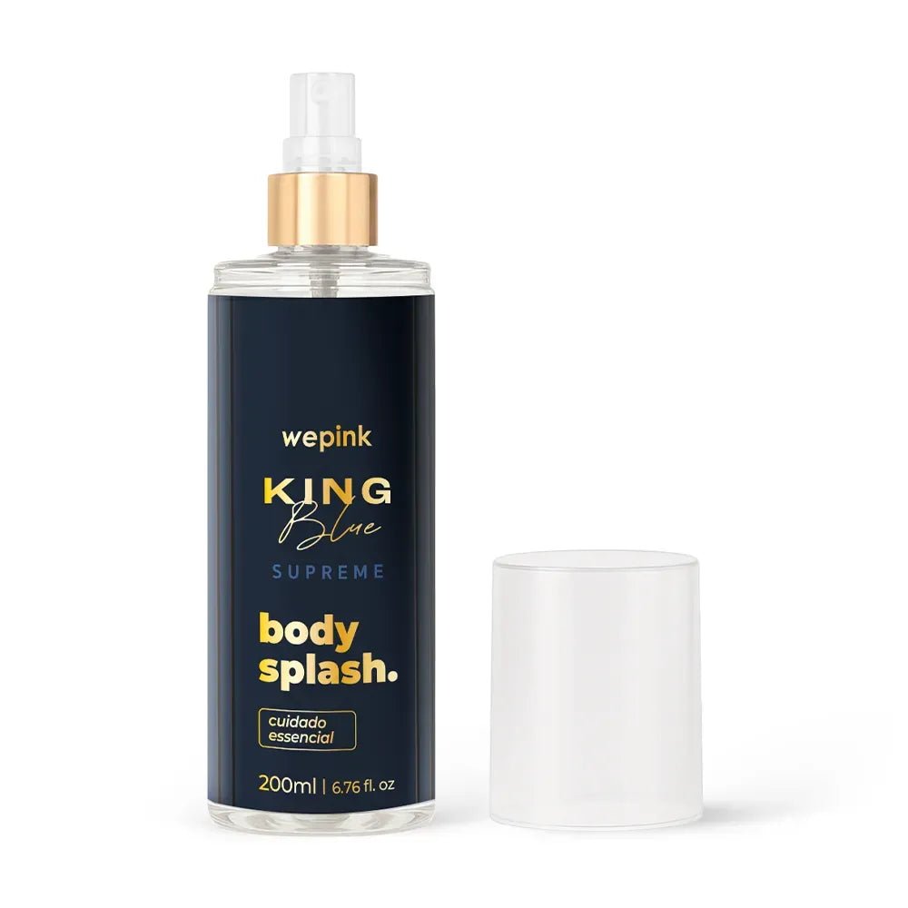 Body Splash King Blue Supreme Desodorante Colônia 200ml - Wepink - Imagem 2