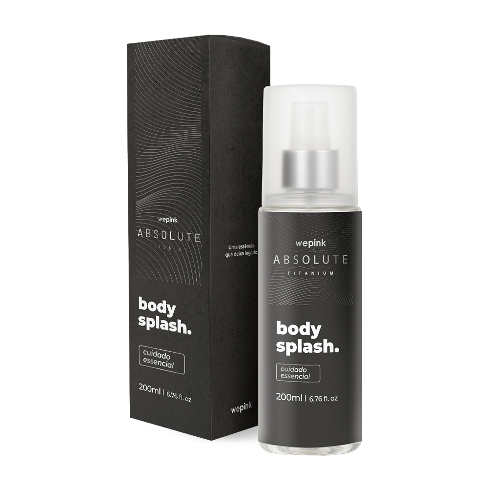 Body Splash Absolute Titanium Desodorante Colônia 200ml - Wepink