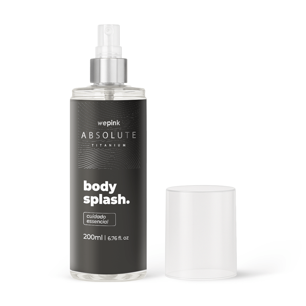 Body Splash Absolute Titanium Desodorante Colônia 200ml - Wepink - Imagem 2