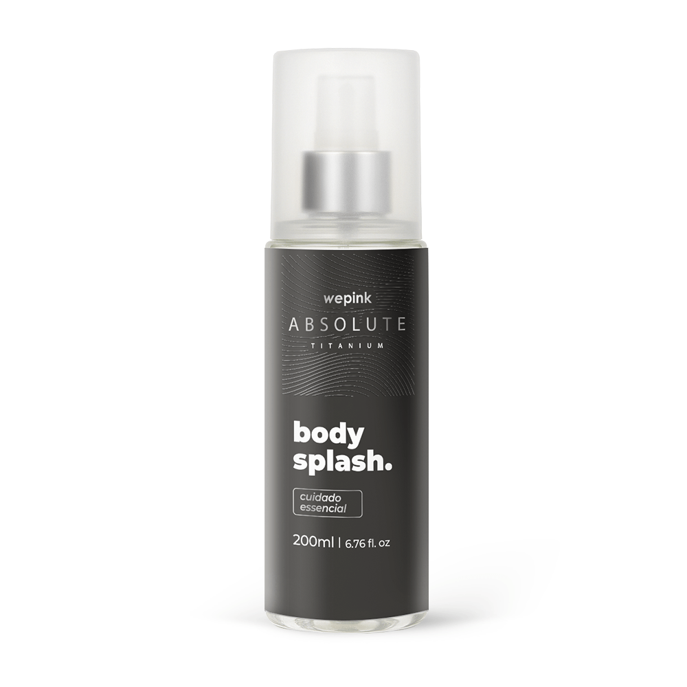 Body Splash Absolute Titanium Desodorante Colônia 200ml - Wepink - Imagem 3