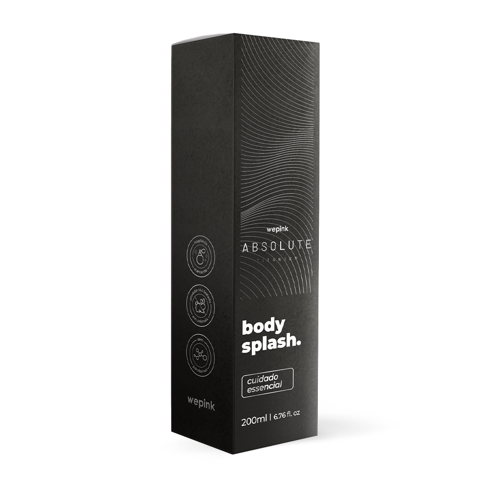 Body Splash Absolute Titanium Desodorante Colônia 200ml - Wepink - Imagem 4