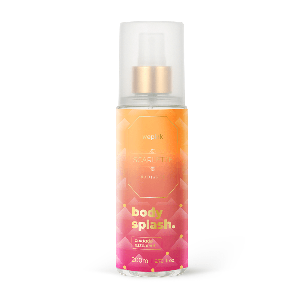 Body Splash Scarlette Radiance Desodorante Colônia 200ml - Wepink - Imagem 3