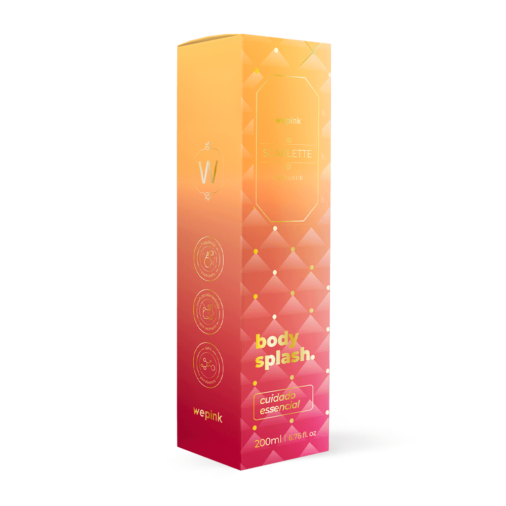 Body Splash Scarlette Radiance Desodorante Colônia 200ml - Wepink - Imagem 4