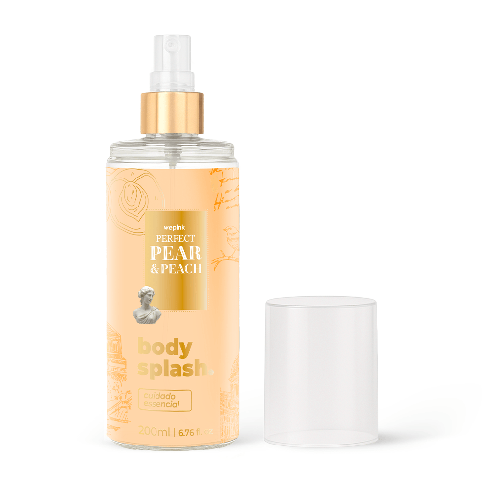 Body Splash Perfect Pear & Peach Desodorante Colônia 200ml - Wepink - Imagem 2