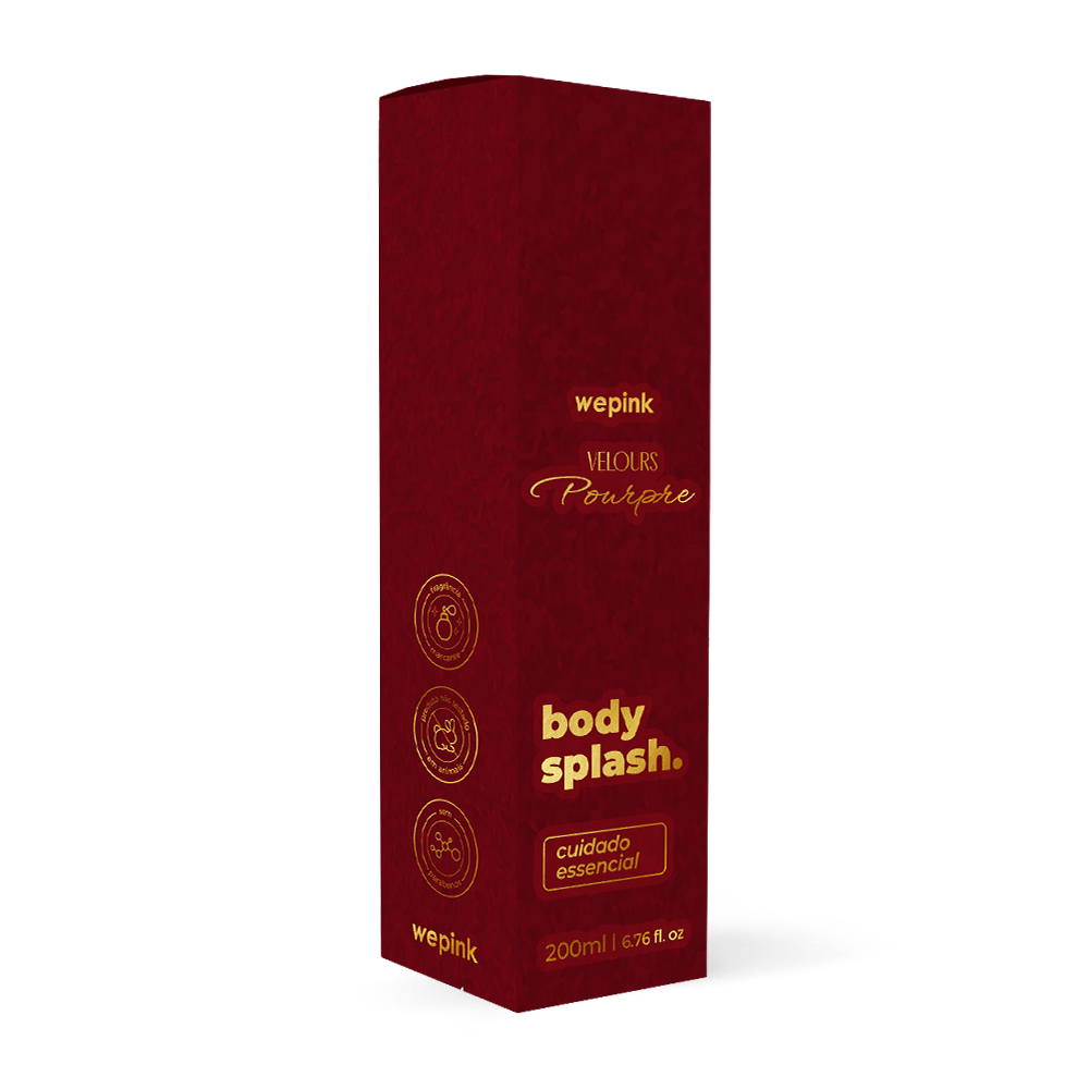 Body Splash Velours Pourpre Desodorante Colônia 200ml - Wepink - Imagem 4