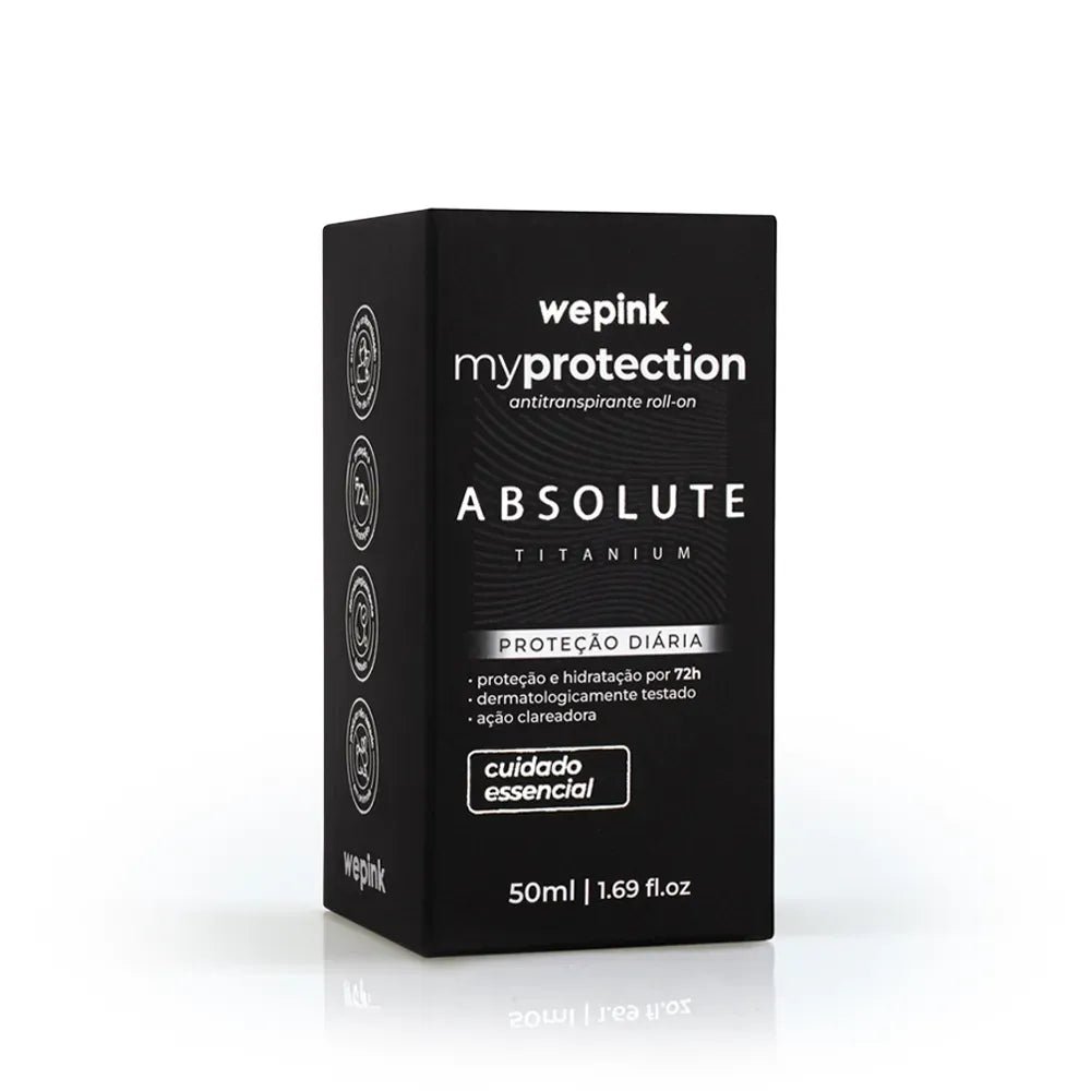 Desodorante Antitranspirante Roll-on Absolute Titanium 50ml - Wepink - Imagem 5