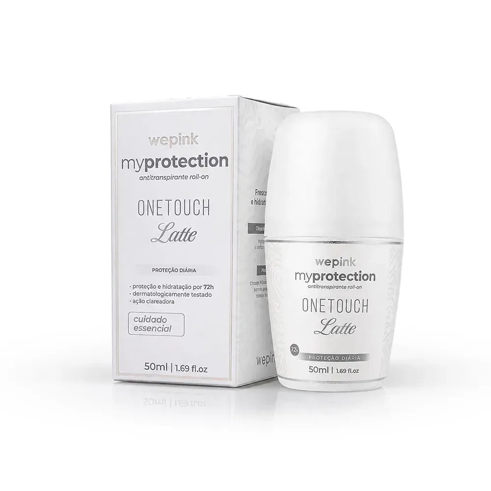 Desodorante Antitranspirante Roll-on One Touch Latte 50ml - Wepink
