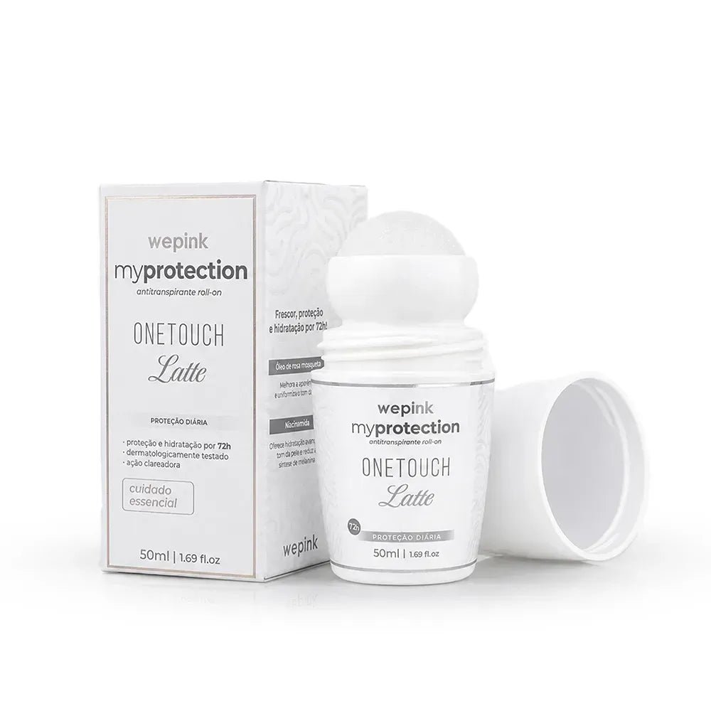 Desodorante Antitranspirante Roll-on One Touch Latte 50ml - Wepink - Imagem 2