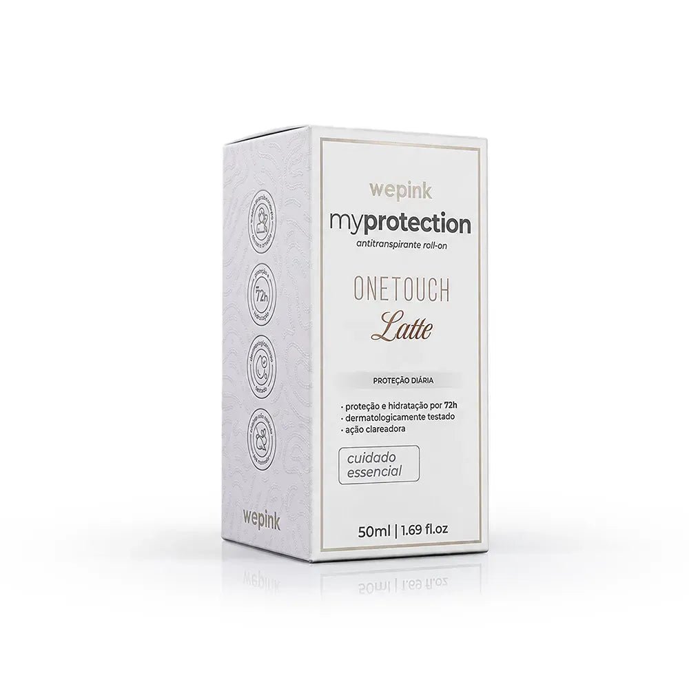 Desodorante Antitranspirante Roll-on One Touch Latte 50ml - Wepink - Imagem 5